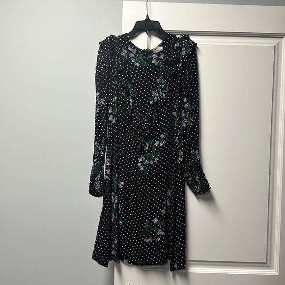 Ganni long sleeve short dress - Picture 2 of 4